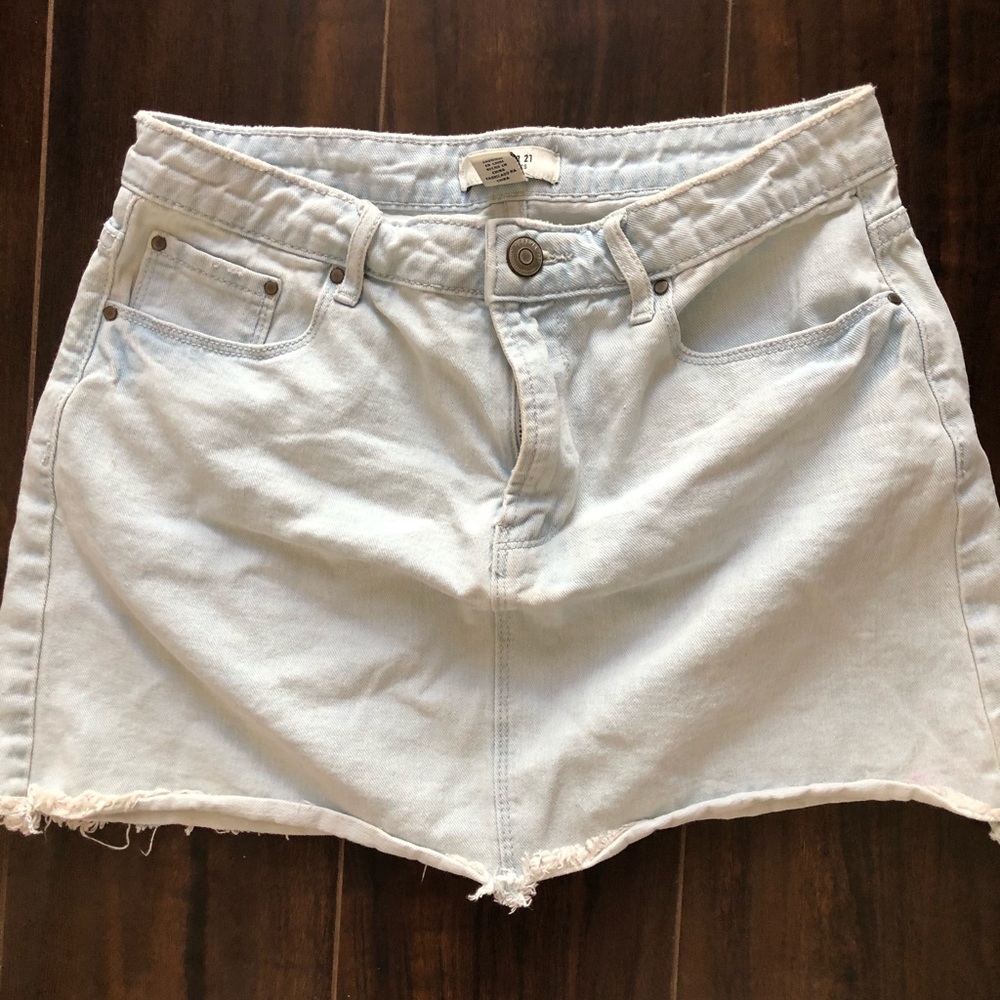 Forever 21 denim skirt